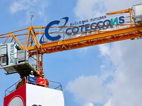 Coteccons báo lãi tăng 47%, chốt quyền thưởng cổ phiếu 5% giữa lúc giá cổ phiếu lao dốc
